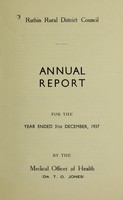 view [Report 1937] / Medical Officer of Health, Ruthin R.D.C.