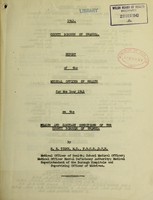 view [Report 1941] / Medical Officer of Health, Swansea County Borough.