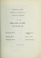 view [Report 1961] / Swansea Port Health Authority.