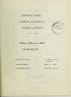 view [Report 1967] / Swansea Port Health Authority.