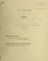 view [Report 1953] / Medical Officer of Health, Teifiside R.D.C.