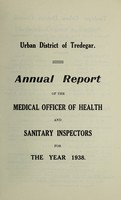 view [Report 1938] / Medical Officer of Health, Tredegar U.D.C.