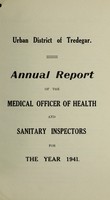 view [Report 1941] / Medical Officer of Health, Tredegar U.D.C.