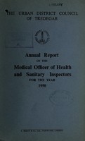 view [Report 1950] / Medical Officer of Health, Tredegar U.D.C.