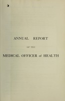 view [Report 1952] / Medical Officer of Health, Tredegar U.D.C.