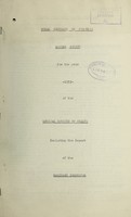 view [Report 1953] / Medical Officer of Health, Twrcelyn R.D.C.