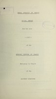 view [Report 1953] / Medical Officer of Health, Valley R.D.C.