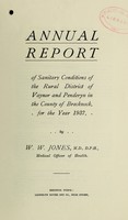 view [Report 1937] / Medical Officer of Health, Vaynor & Penderyn R.D.C.