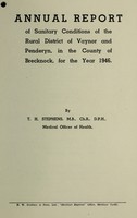 view [Report 1946] / Medical Officer of Health, Vaynor & Penderyn R.D.C.