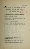 view [Report 1942] / Medical Officer of Health, Welshpool Borough.