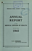 view [Report 1945] / Medical Officer of Health, Wrexham R.D.C.