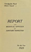 view [Report 1925] / Medical Officer of Health, Ystradgynlais R.D.C.