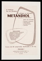 view El hallazgo de una paradoja : el andrógeno no virilizante Metandiol, dipropionato de metilandrostendiol ... / Laboratorios Roussel Perú S.A.