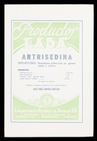 view Productos LADA Artrisedina ... : Productos LADA Testimedul : estado astenicos e impotencia, debilidad general ...  / LADA, Laboratorios Aliados de América, S.A.