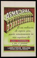 view Asmaoral, terapeutica antiasmatica : Asmafilax alergenos ... / Laboratorios Nodarse S.A.