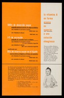 view La vitamina A en forma acuosa es superior a una solución oleaginosa ... : gotas vitamínicas Vi-Syneral / U.S. Vitamin Corporation.