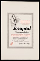 view En la arteriosclerosis, hipertonia, angina de pecho, y espasmos vasomotores, Iocapral vasorregulador : Luminal ... Luminal Sodico ... Luminaletas / Winthrop Products Inc.