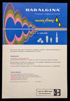 view Baralgina, el espasmo-analgésico de elección : nueva forma y además : Gamma-Globulina "Behring" / Hoechst ; Behringwerke A.G.