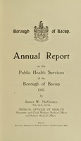 view [Report 1942] / Medical Officer of Health, Bacup Borough.