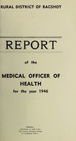 view [Report 1946] / Medical Officer of Health, Bagshot R.D.C.