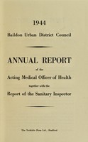 view [Report 1944] / Medical Officer of Health, Baildon U.D.C.