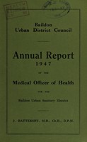 view [Report 1947] / Medical Officer of Health, Baildon U.D.C.