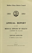 view [Report 1950] / Medical Officer of Health, Baildon U.D.C.