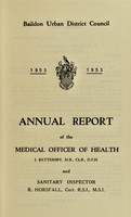 view [Report 1953] / Medical Officer of Health, Baildon U.D.C.