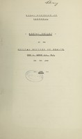 view [Report 1953] / Medical Officer of Health, Bakewell R.D.C.