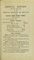 view [Report 1907] / Medical Officer of Health, Bakewell U.D.C.