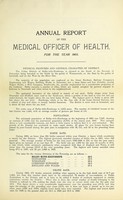 view [Report 1905] / Medical Officer of Health, Balby-with-Hexthorpe U.D.C.