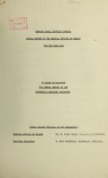 view [Report 1955] / Medical Officer of Health, Barnack R.D.C.