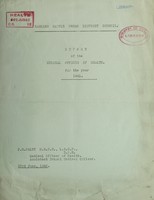 view [Report 1941] / Medical Officer of Health, Barnard Castle Local Board U.D.C.