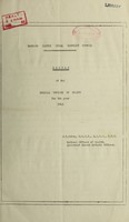 view [Report 1943] / Medical Officer of Health, Barnard Castle R.D.C.