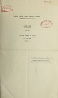 view [Report 1944] / Medical Officer of Health, Barnard Castle R.D.C.