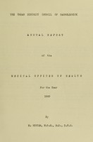 view [Report 1950] / Medical Officer of Health, Barnoldswick U.D.C.