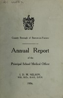 view [Report 1956] / School Medical Officer of Health, Barrow-in-Furness County Borough.