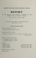 view [Report 1949] / Medical Officer of Health, Barrow-upon-Soar R.D.C.