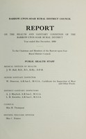 view [Report 1950] / Medical Officer of Health, Barrow-upon-Soar R.D.C.