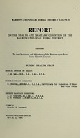 view [Report 1954] / Medical Officer of Health, Barrow-upon-Soar R.D.C.