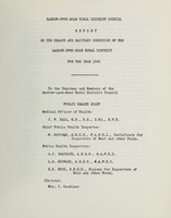 view [Report 1966] / Medical Officer of Health, Barrow-upon-Soar R.D.C.