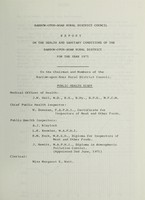 view [Report 1971] / Medical Officer of Health, Barrow-upon-Soar R.D.C.