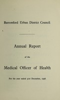 view [Report 1938] / Medical Officer of Health, Barrowford U.D.C.