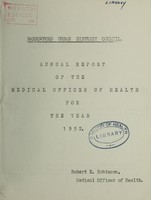 view [Report 1952] / Medical Officer of Health, Barrowford U.D.C.