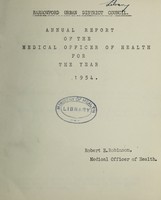 view [Report 1954] / Medical Officer of Health, Barrowford U.D.C.
