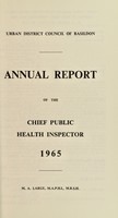 view [Report 1965] / Medical Officer of Health, Basildon U.D.C.