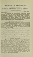 view [Report 1913] / Medical Officer of Health, Basingstoke Borough.