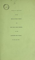 view [Report 1972] / Medical Officer of Health, Basingstoke R.D.C.