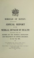 view [Report 1925] / Medical Officer of Health, Batley Borough.