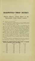 view [Report 1912] / Medical Officer of Health, Beaconsfield U.D.C.